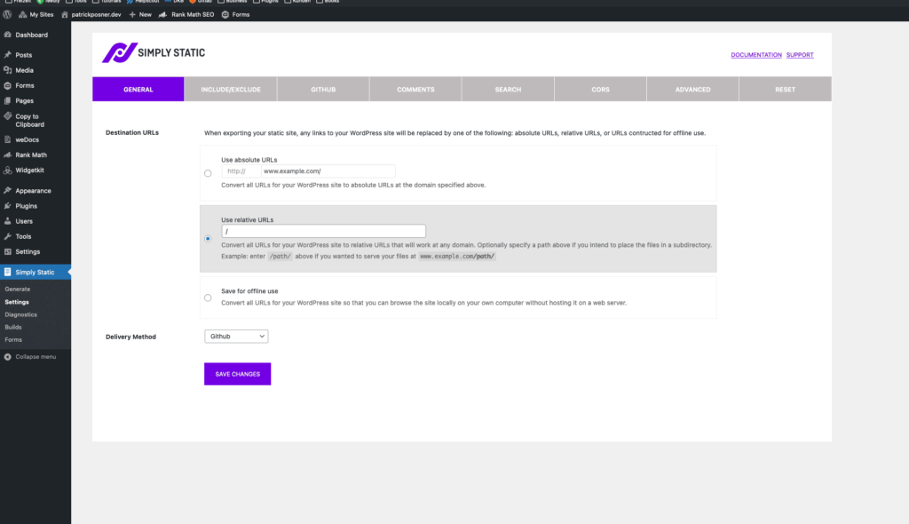 How I built this static website 9 static website generation