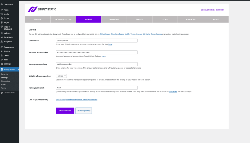 How I built this static website 11 How I built this static website 10