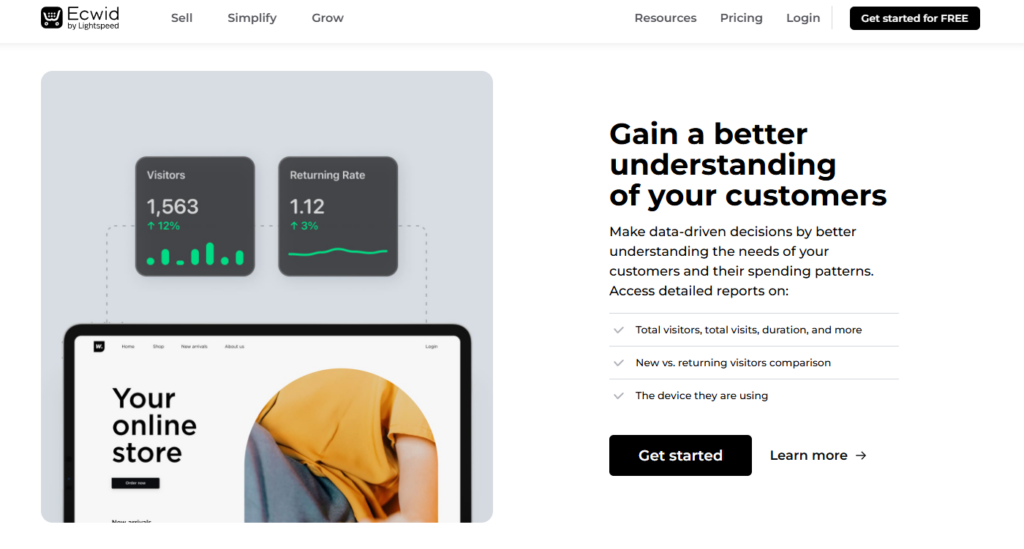 Ecwid Features Every Online Store Owner Should Know 4 ecwid reporting